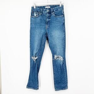 Good American High Rise Good Classic Jeans in Blue509 GL386T